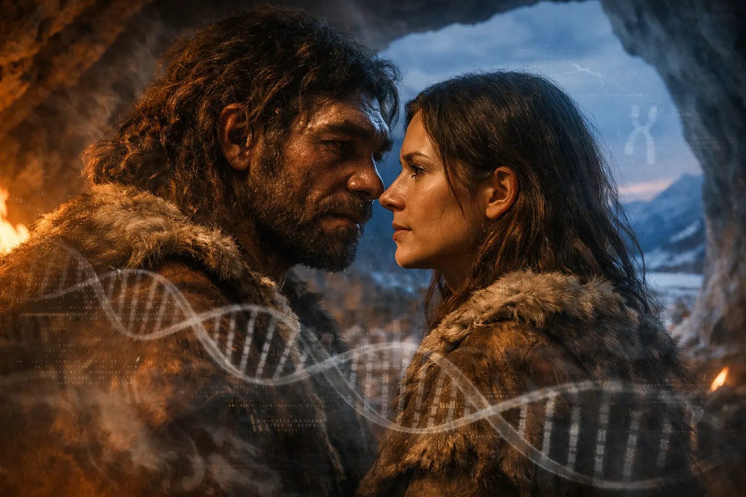 The "Casanovas" of the Caves: What Genetics Reveals About Neanderthal and Homo sapiens Romantic Relationships
