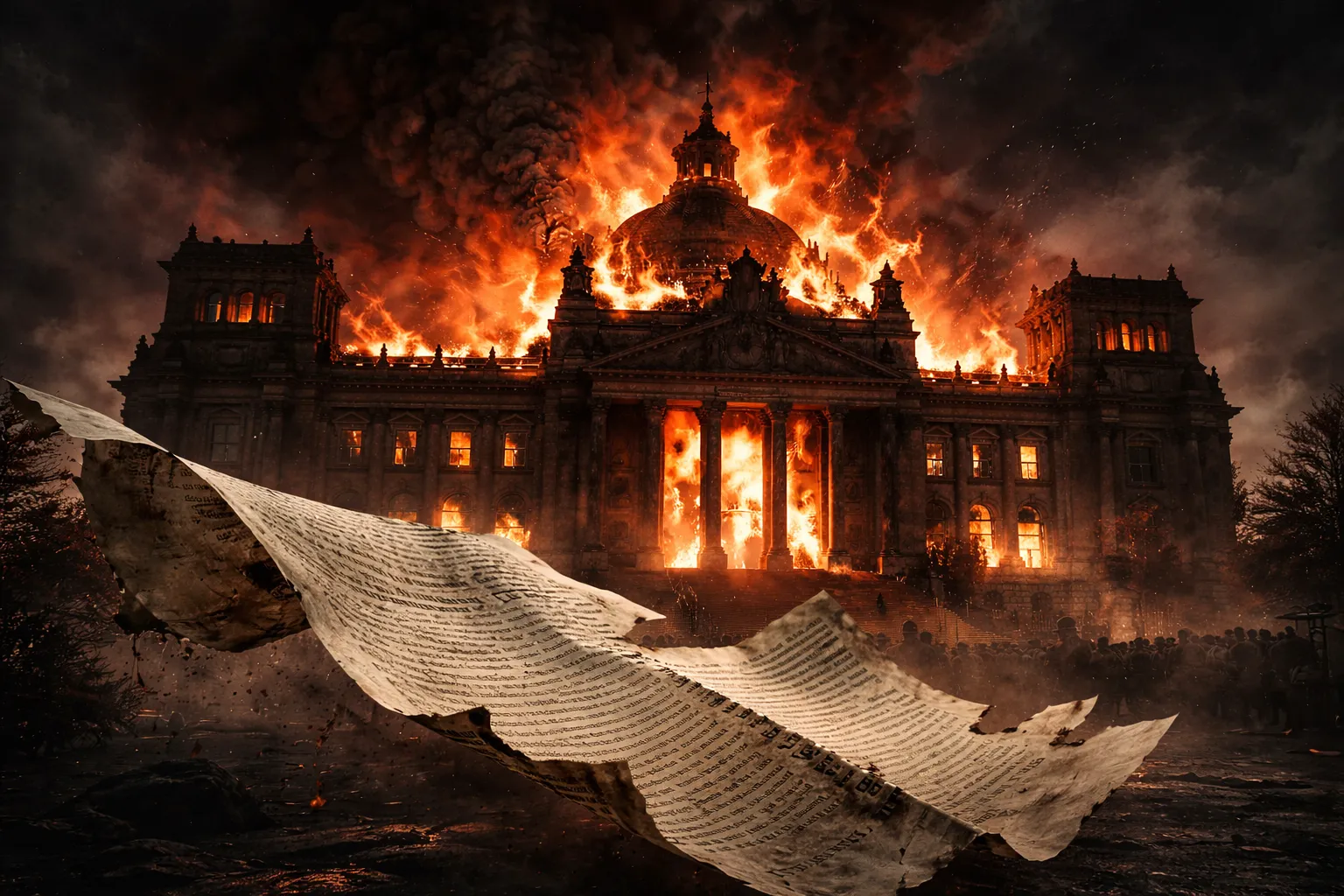 How a Democracy Dies: The Night Fire Became Law